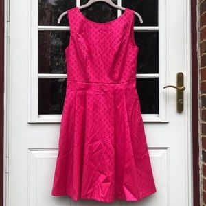 Hot Pink dress by Eliza J. Feels thick.